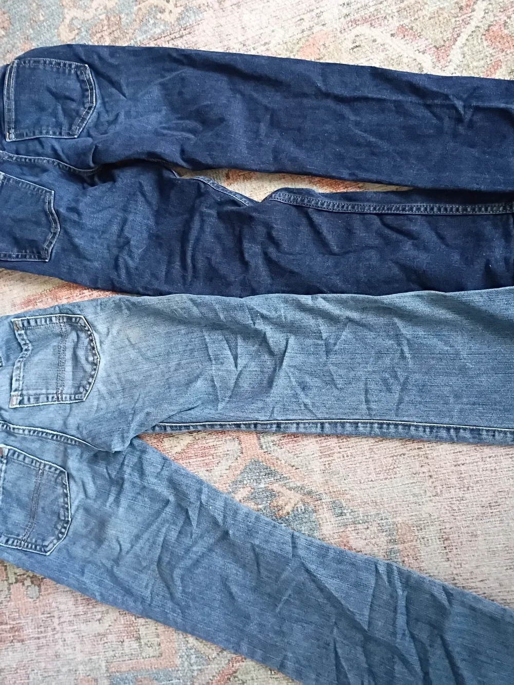 Two-tone Kids Jeans Duo — Light Wash & Dark Indigo BUNDLE
